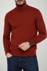 Emporio Armani Dolcevita Uomo in lana con righe jacquard