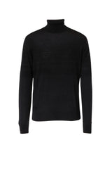 Emporio Armani Dolcevita Uomo in lana con righe jacquard