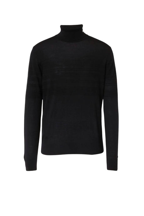 Emporio Armani Dolcevita Uomo in lana con righe jacquard