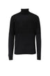 Emporio Armani Dolcevita Uomo in lana con righe jacquard