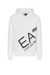 Emporio Armani Felpa Uomo con cappuccio e maxi stampa