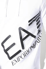 Emporio Armani Felpa Uomo con cappuccio e maxi stampa