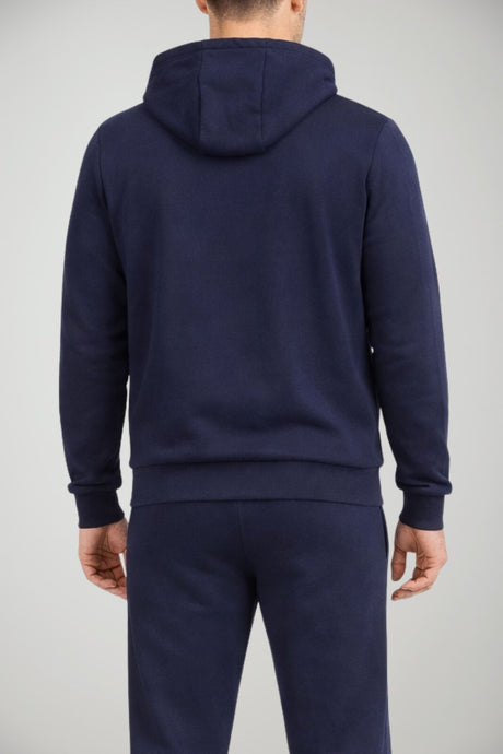 Emporio Armani Felpa Uomo con cappuccio e stampa centrale
