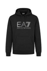 Emporio Armani Felpa Uomo stampa logo sul torace