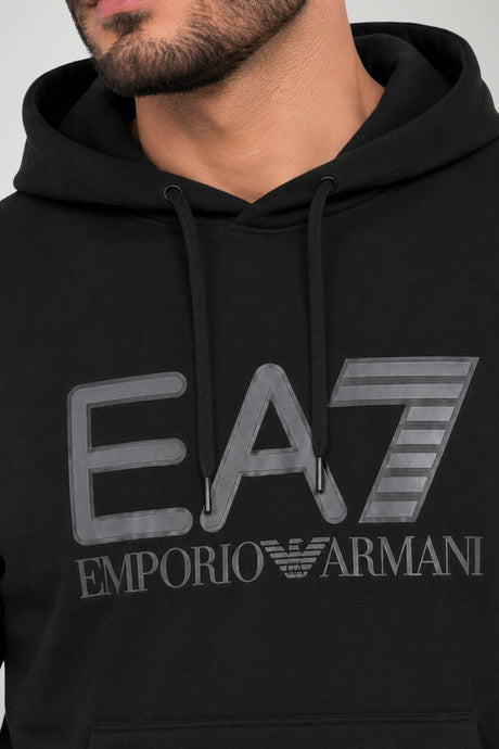 Emporio Armani Felpa Uomo stampa logo sul torace