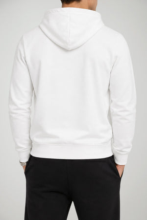 Emporio Armani Felpa full zip con cappuccio