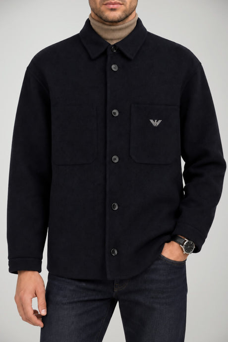 Emporio Armani Giaccone Uomo in lana