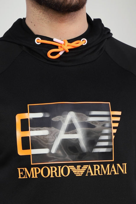 Emporio Armani Felpa Uomo stampa fluo