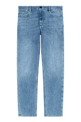 Jeans uomo Emporio Armani cinque tasche color light denim