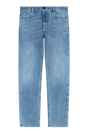 Jeans uomo Emporio Armani cinque tasche color light denim