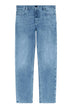 Jeans uomo Emporio Armani cinque tasche color light denim