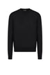 Emporio Armani Maglia Uomo in lana con bande jacquard