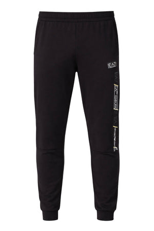 Emporio Armani Pantaloni Uomo con bande logate in gros grain