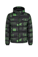 Emporio Armani Piumino Uomo stampa fluo
