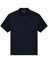 T-shirt uomo Emporio Armani maniche corte in lyocell e cotone in tinta unita blu navy