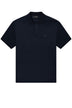 T-shirt uomo Emporio Armani maniche corte in lyocell e cotone in tinta unita blu navy