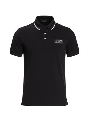 Emporio Armani Polo Uomo con logo patch