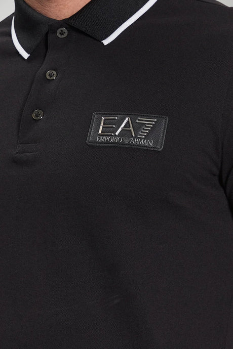 Emporio Armani Polo Uomo con logo patch