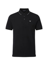Emporio Armani Polo Uomo con orli in micro lavorazione