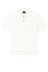 Polo uomo Emporio Armani in cotone slim fit in tinta unita color panna