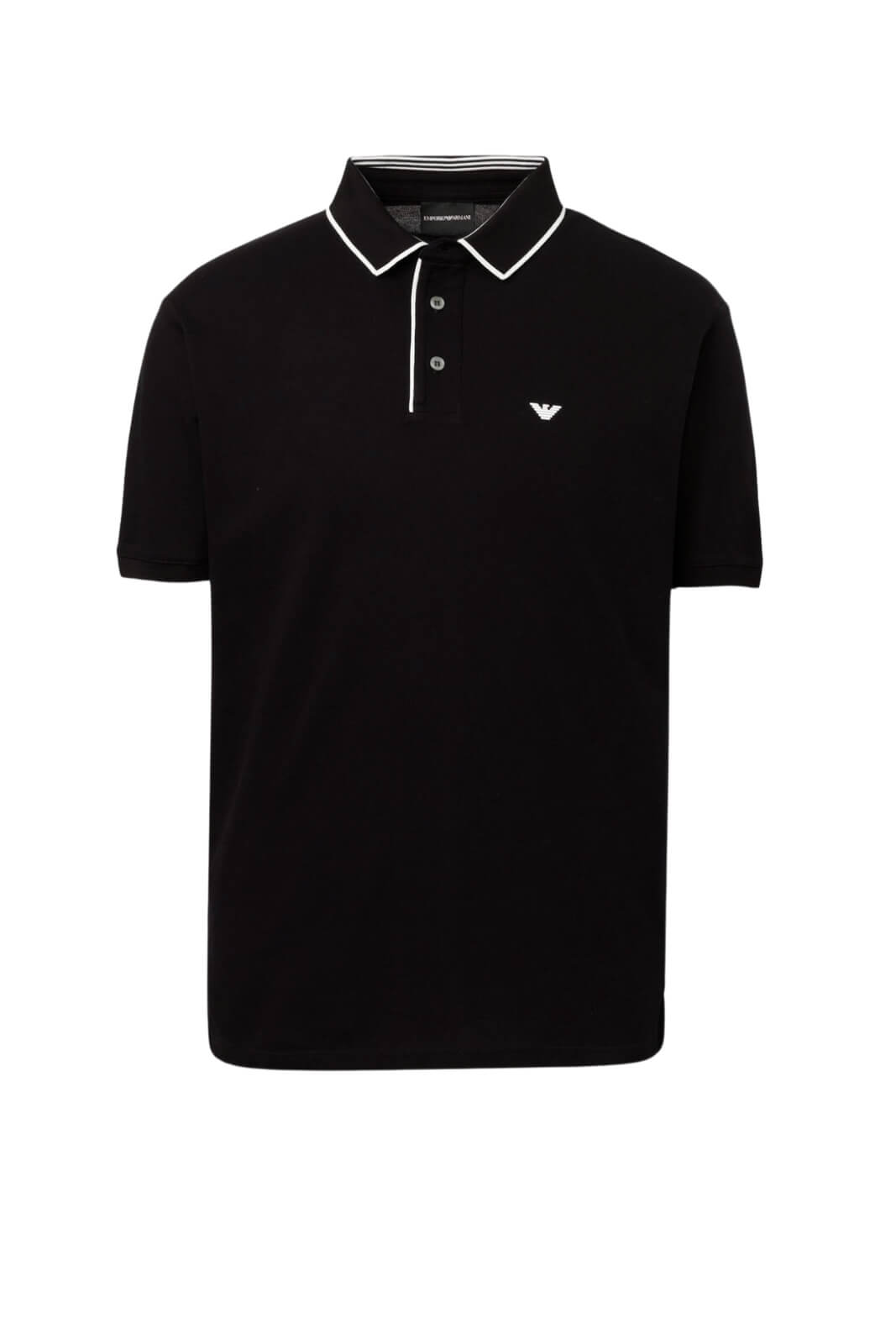 Emporio Armani Polo Uomo con profili a contrasto