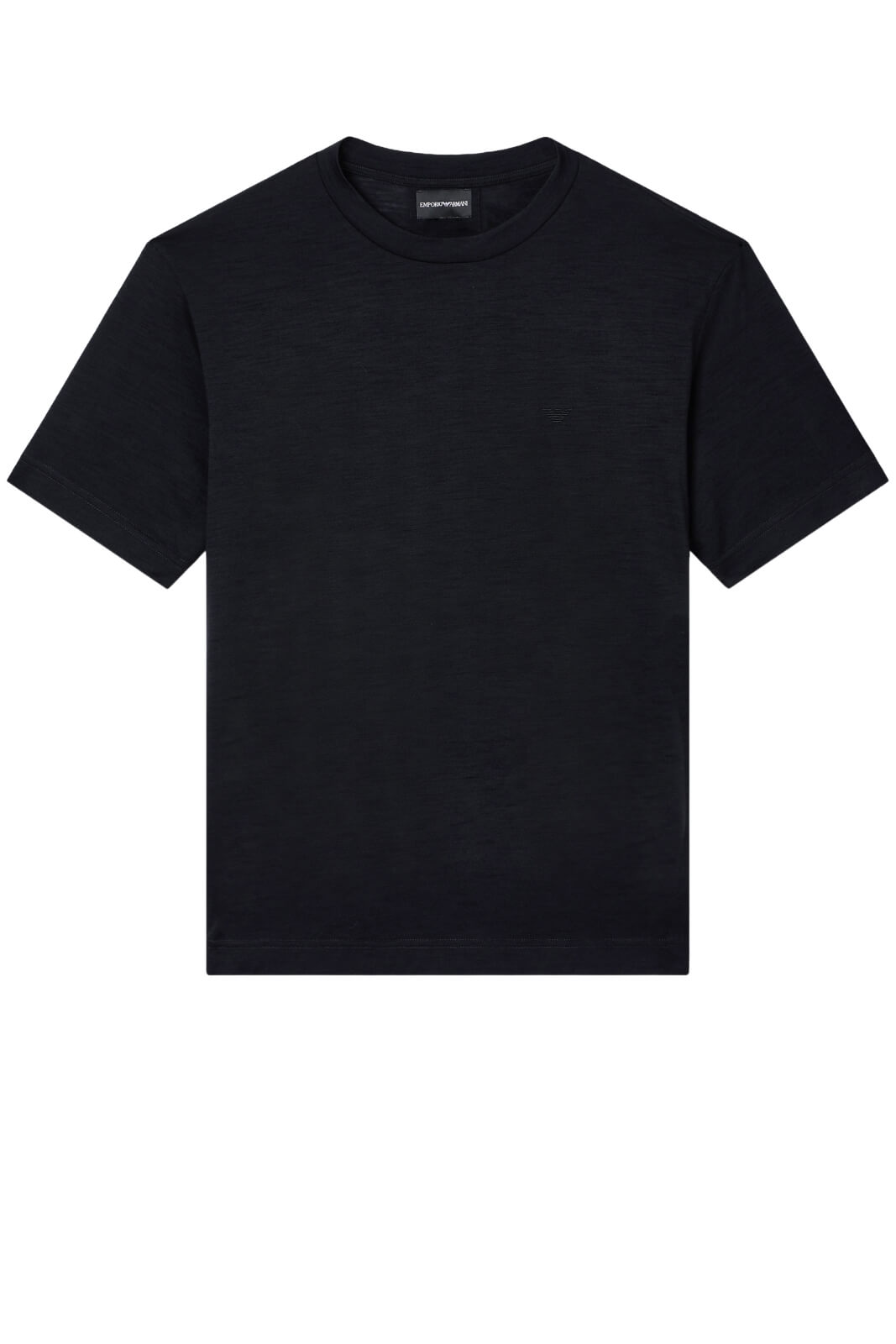 Emporio Armani T-shirt Uomo in jersey di fresco lana