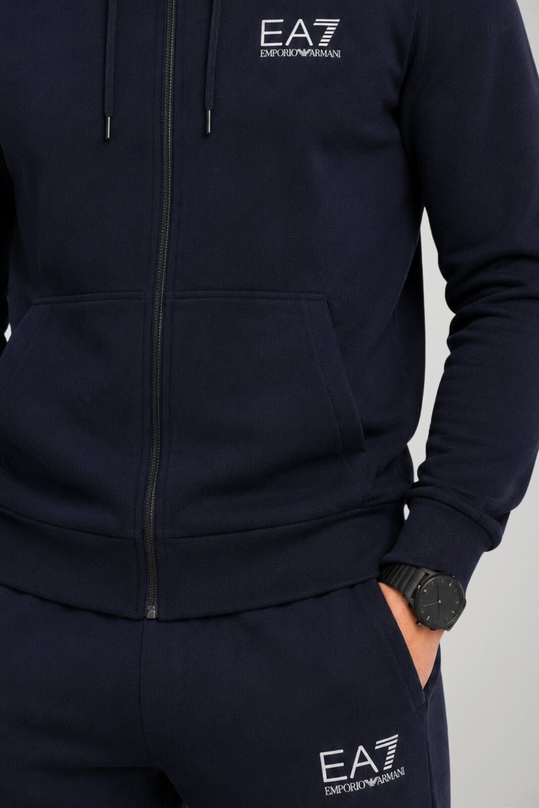Emporio Armani Tuta Uomo con cappuccio