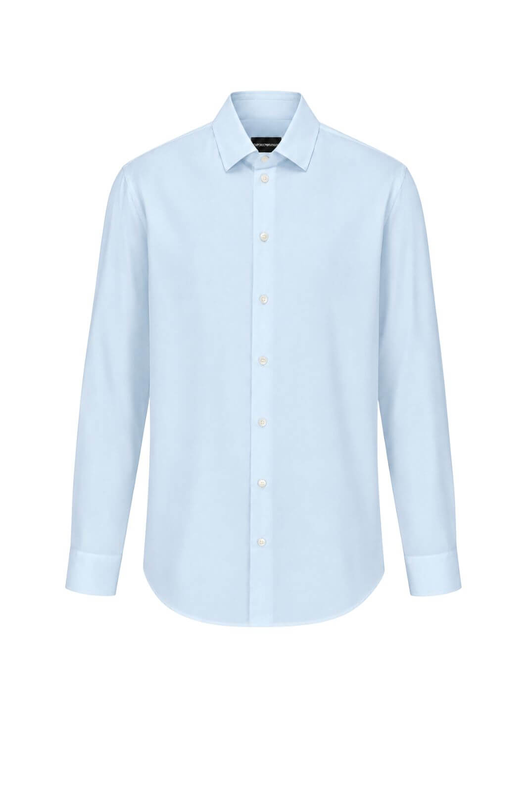 Emporio Armani Camicia Uomo micro pattern / Celeste