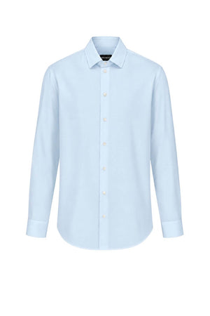 Emporio Armani Camicia Uomo micro pattern / Celeste