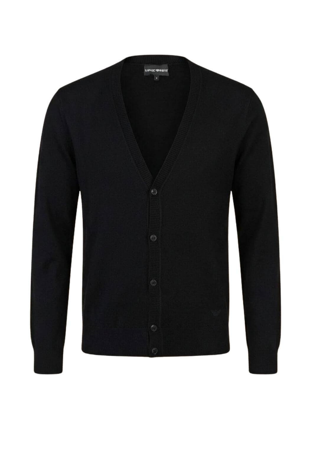 Emporio Armani Cardigan Uomo in lana / Nero