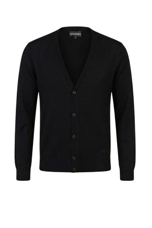 Emporio Armani Cardigan Uomo in lana / Nero