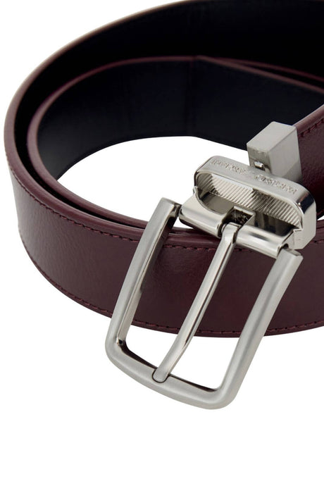 Emporio Armani Cintura Uomo in pelle / Borgogna
