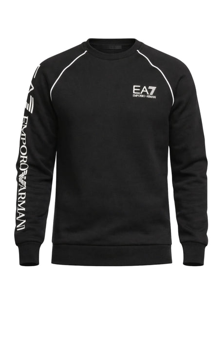 Felpa da uomo Emporio Armani a girocollo con logo