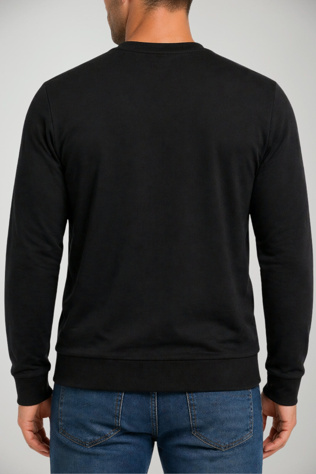 Felpa da uomo Emporio Armani con patch intercambiabile
