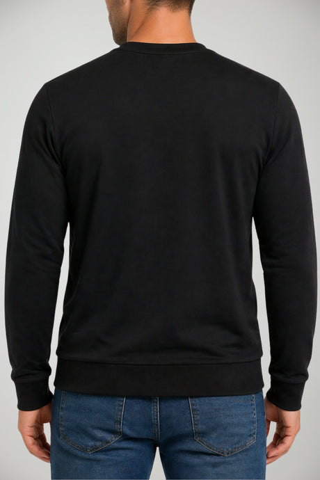 Felpa da uomo Emporio Armani con patch intercambiabile