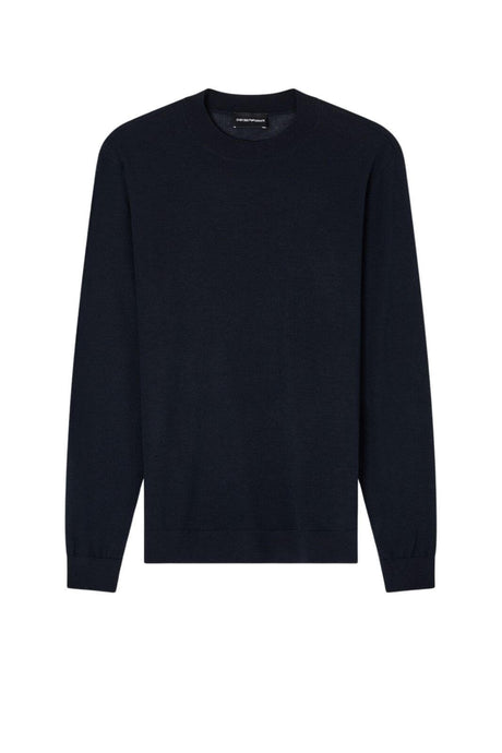 Emporio Armani maglia uomo in lana rasata