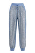 Pantaloni da donna Emporio Armani jogger con paillettes
