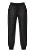 Pantaloni da donna Emporio Armani jogger con paillettes