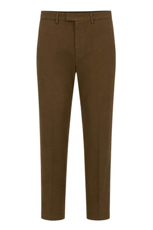 Emporio Armani Pantaloni Uomo chino in cotone / Nocciola