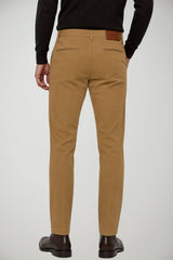 Emporio Armani Pantaloni Uomo chino in cotone / Sabbia