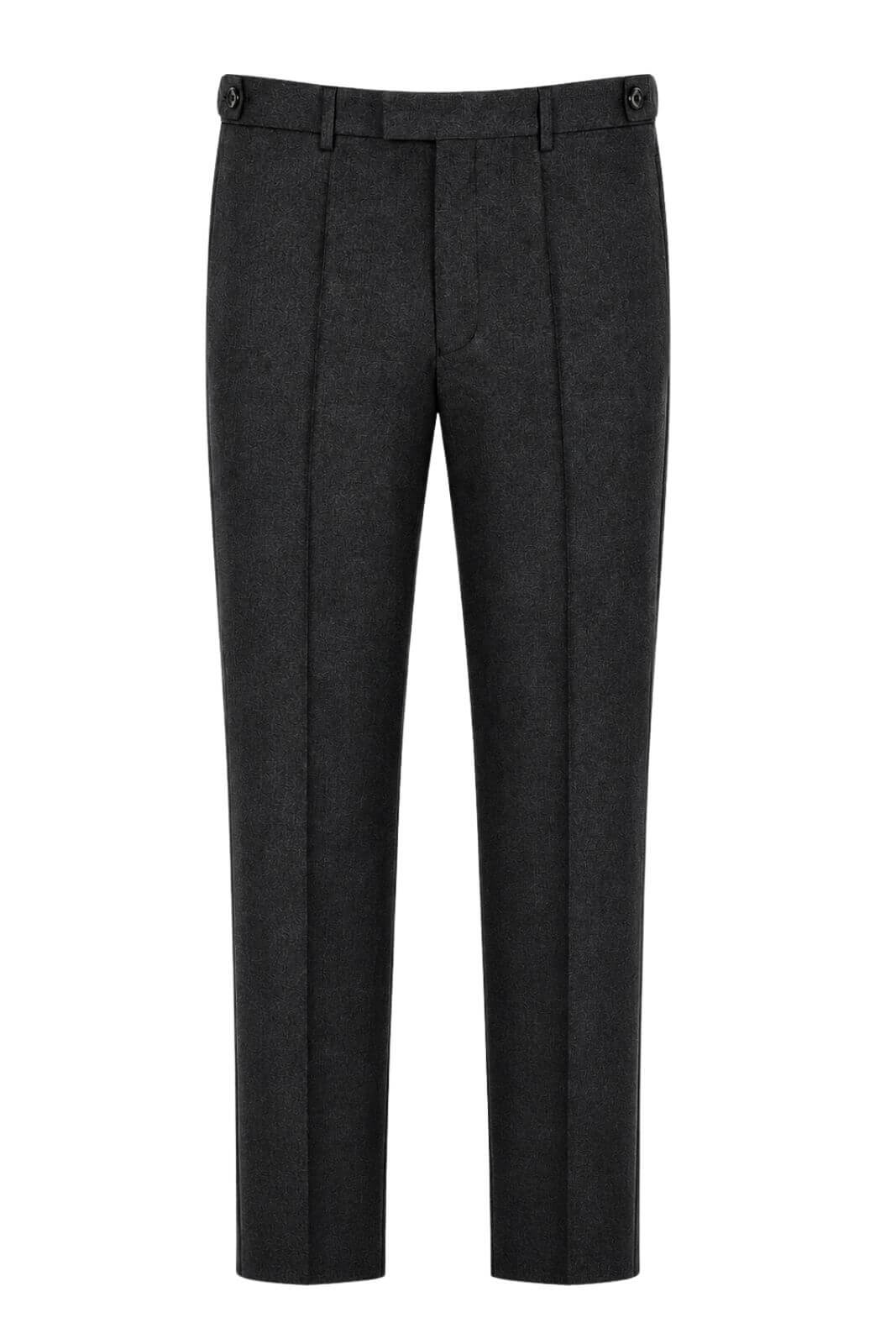 Emporio Armani Pantaloni Uomo in lana / Dark Grey