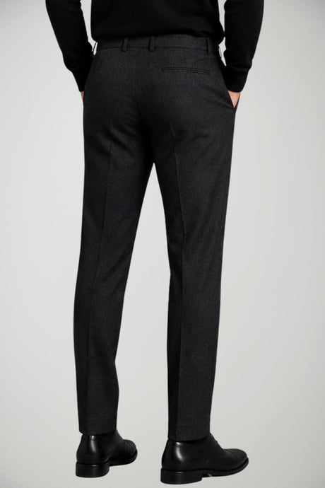 Emporio Armani Pantaloni Uomo in lana / Dark Grey