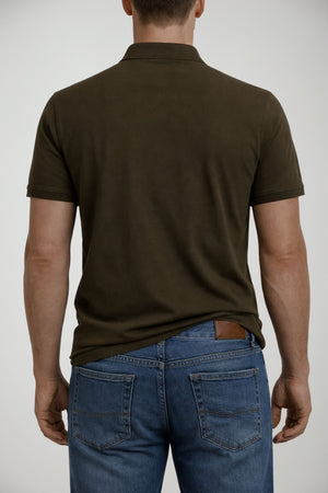 Polo da uomo Emporio Armani a maniche corte con logo