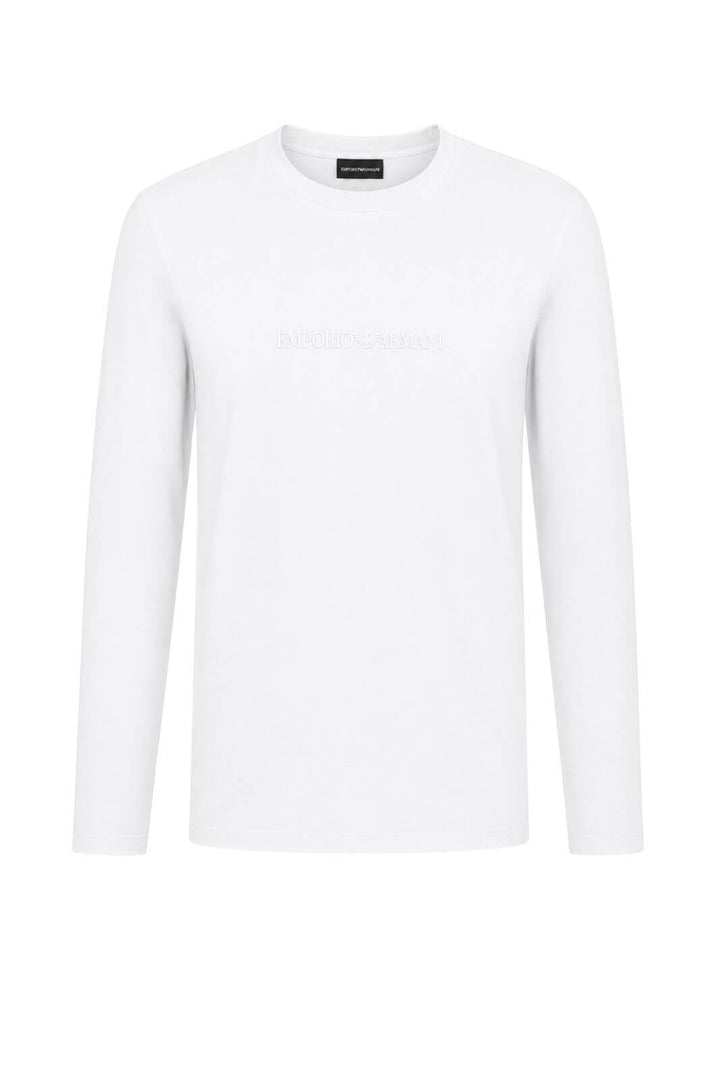 Emporio Armani T-shirt Uomo in cotone / Bianco
