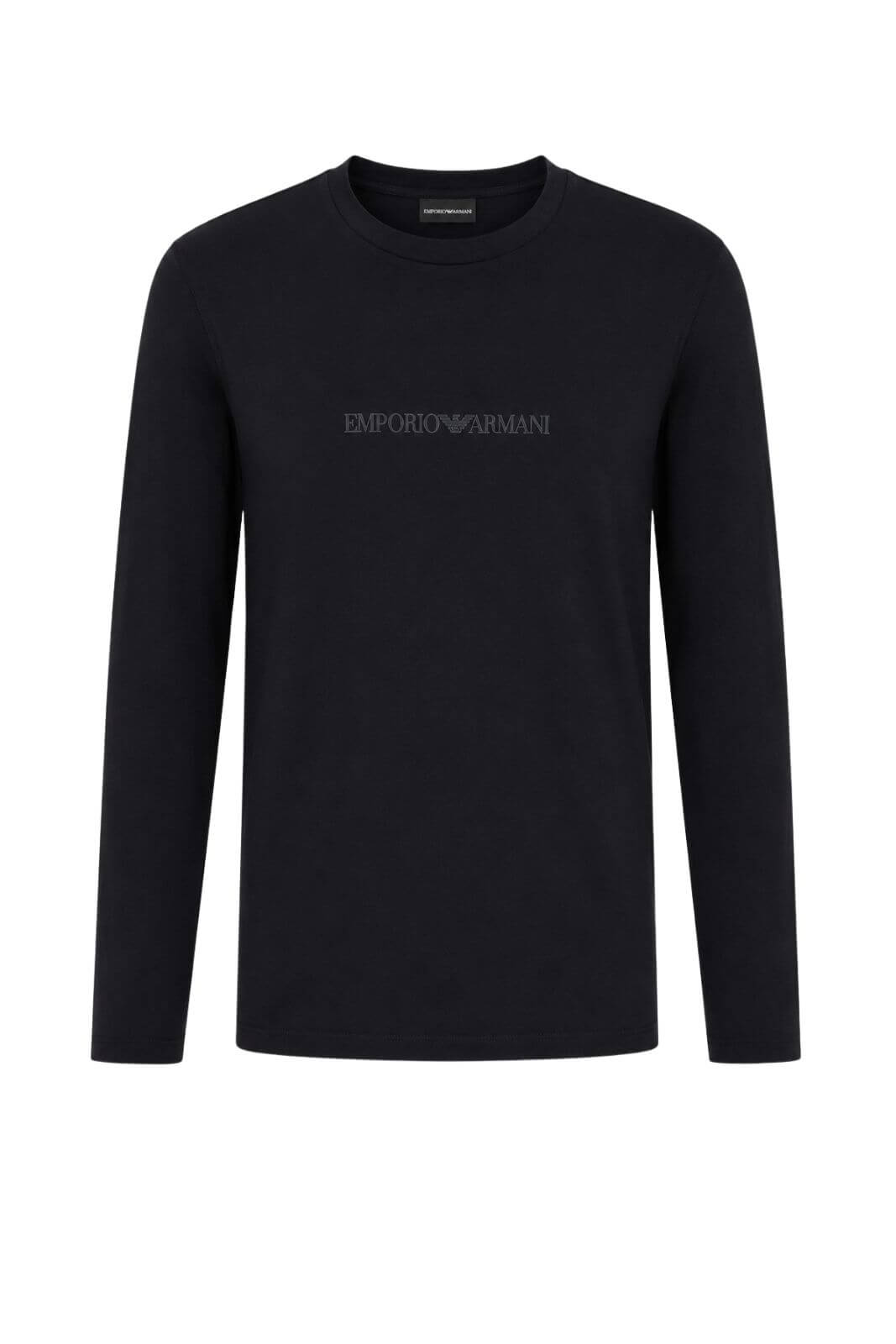 Emporio Armani T-shirt Uomo in cotone / Nero