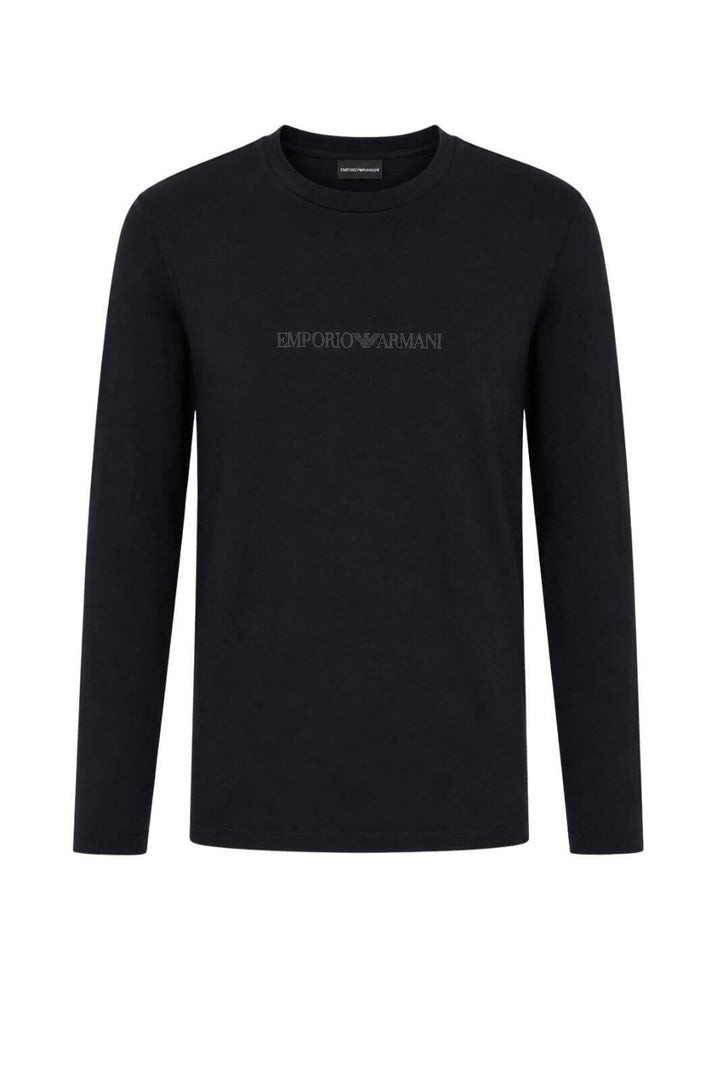 Emporio Armani T-shirt Uomo in cotone / Nero