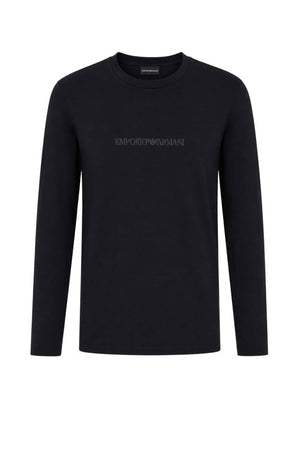 Emporio Armani T-shirt Uomo in cotone / Nero