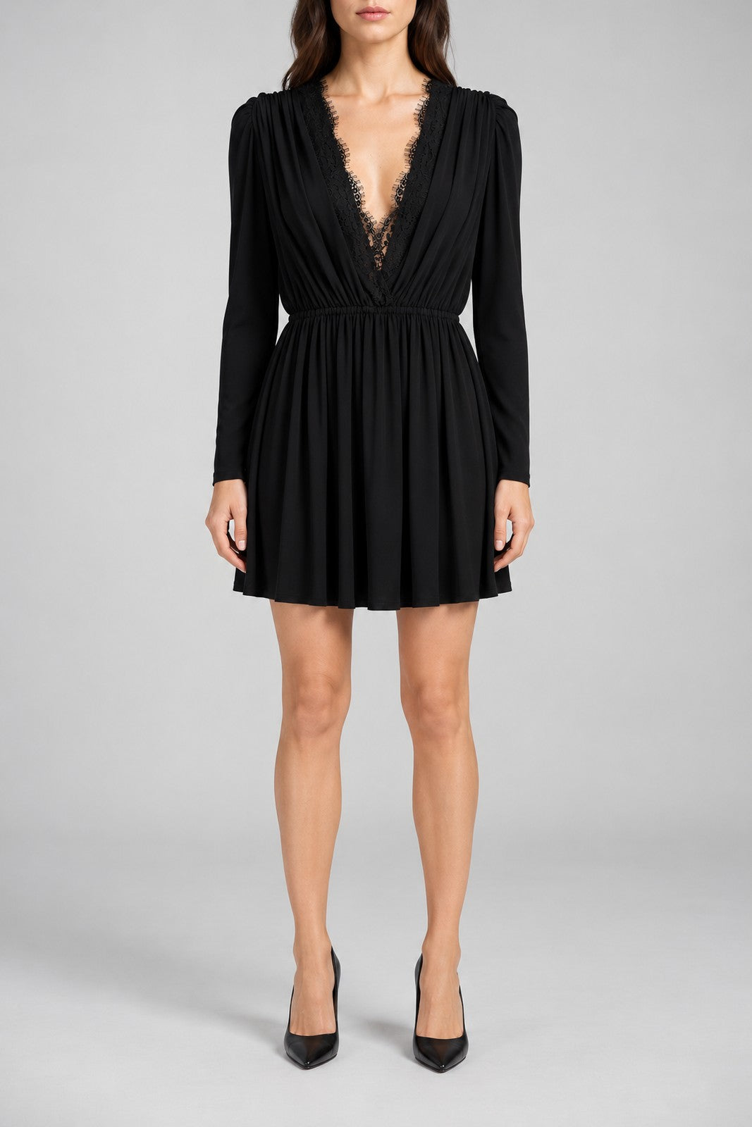 Ermanno Scervino Abito Donna con inserto in pizzo