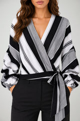 Fabrizia Dea Blusa Donna Fantasie Rigate