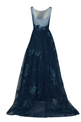 Fayazi abito donna lungo in tulle